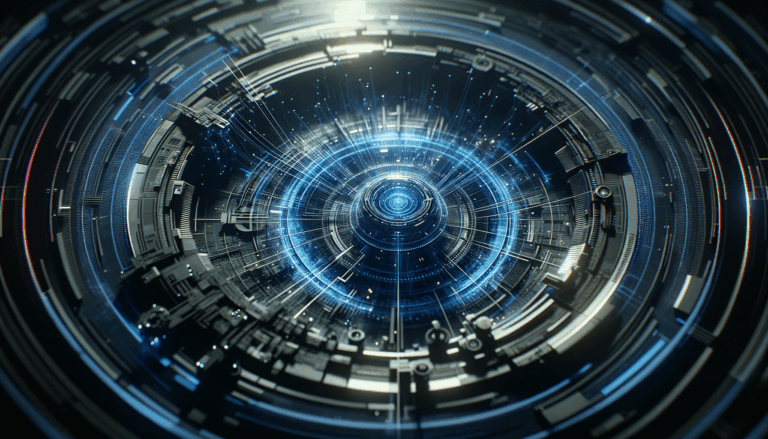 Futuristic Web3 style image representing the future of cryptocurrency