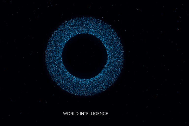 Visual representation of the ORA protocol logo, set in a futuristic Web3 atmosphere. The image symbolizes zk-native blockchain automation, AI logic, and Hyper Oracle’s role as the brain of on-chain systems.