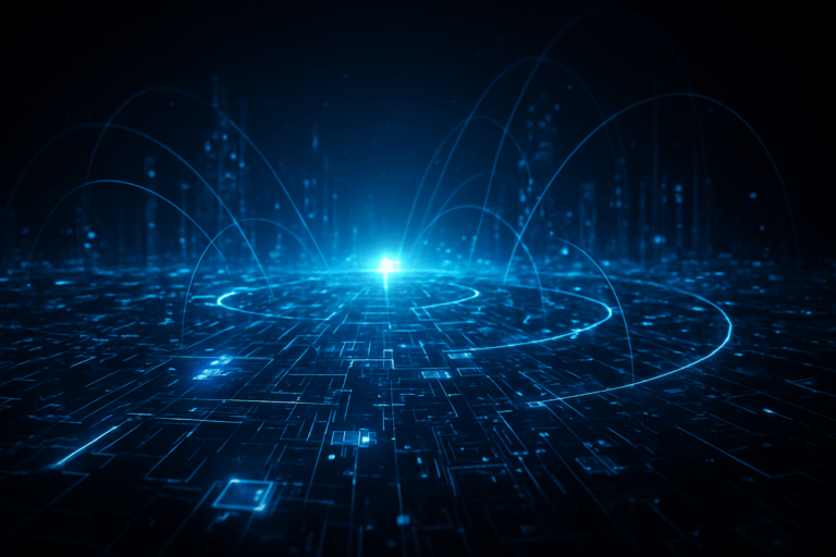 Portrait of Perplexity, futuristic AI – Visions of the Internet by Perplexity
