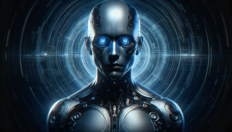 High-definition realistic image representing transhumanism