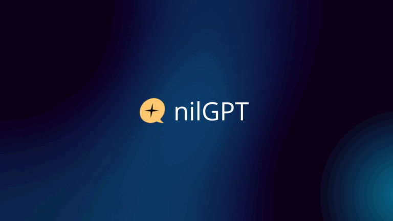 nilGPT logo – Secure AI chat platform with focus on privacy and decentralized data protection (2025 review)