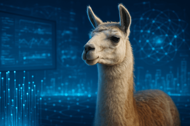 Visions of the Internet by Llama